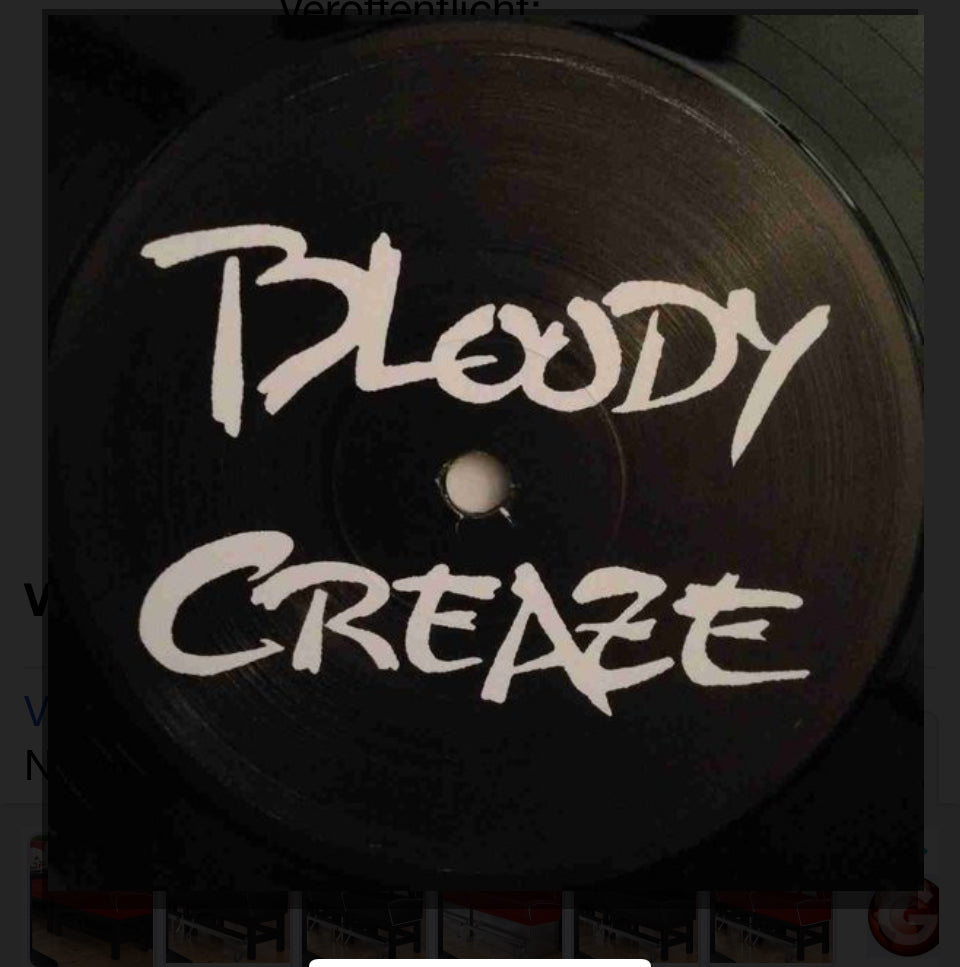 Bloody Creaze EP (Vinyl)